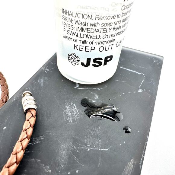 Pandora 925 Sterling Silver Medium Brown Braided Leather Wrap Charm 14” Bracelet - Picture 8 of 8